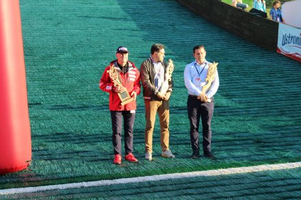 Oficjele przed wręczeniem statuetek najlepszym